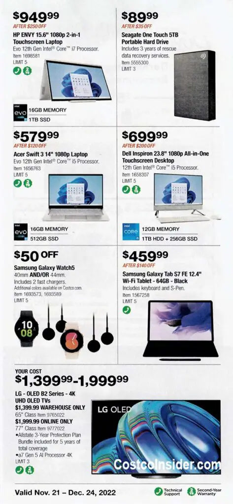 Costco December 2022 Coupon Book Page 4