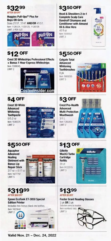 Costco December 2022 Coupon Book Page 6