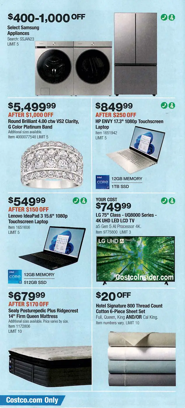 Costco January 2023 Coupon Book HD Page 11