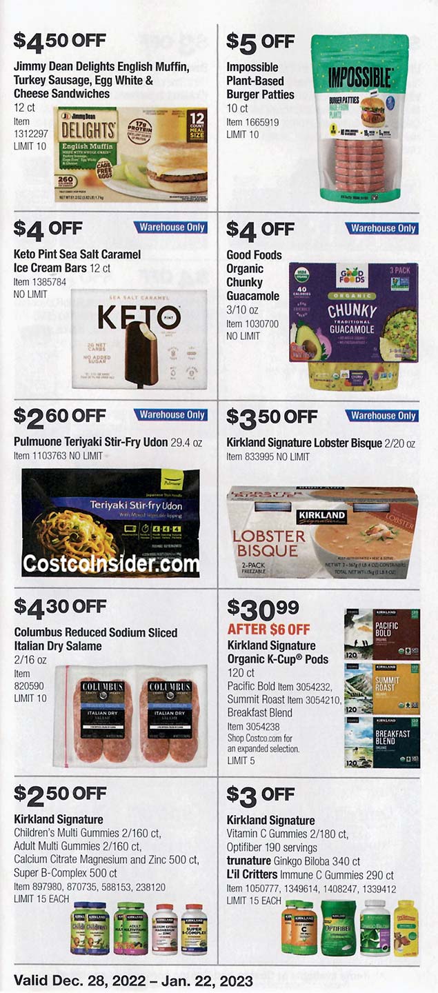 Costco January 2025 Coupon Book Printable Free Charla Jsandye