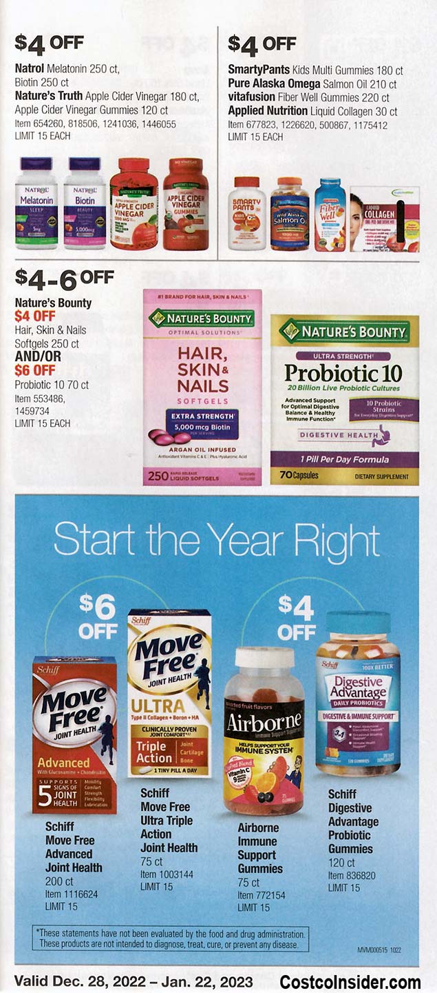 Costco January 2023 Coupon Book Costco Insider