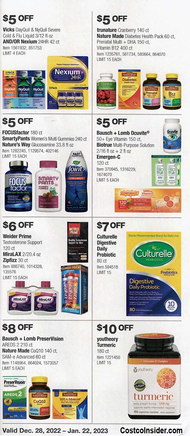 Costco January 2023 Coupon Book Costco Insider