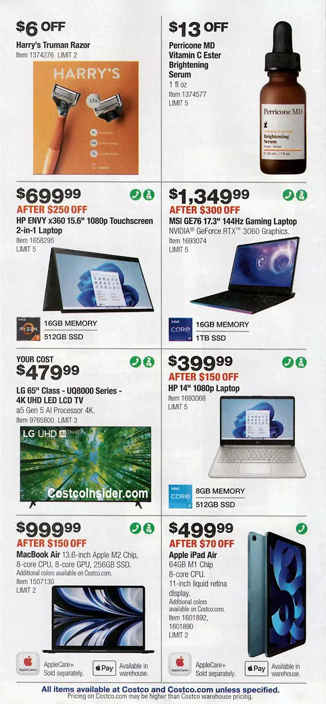 Costco January 2023 Coupon Book HD Page 7