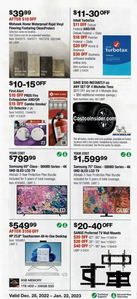 Costco January 2023 Coupon Book HD Page 8