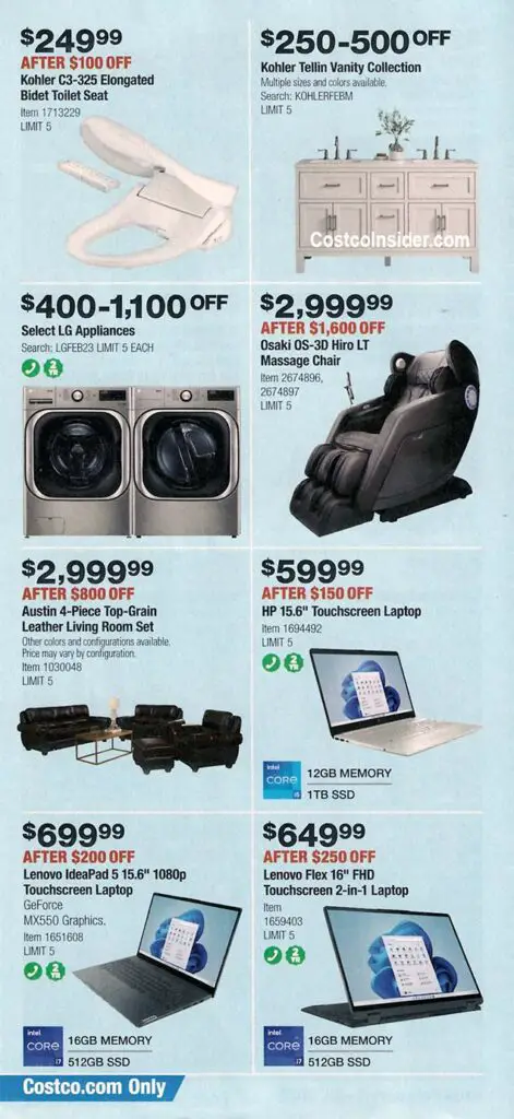 Costco February 2023 Coupon Book Page 11