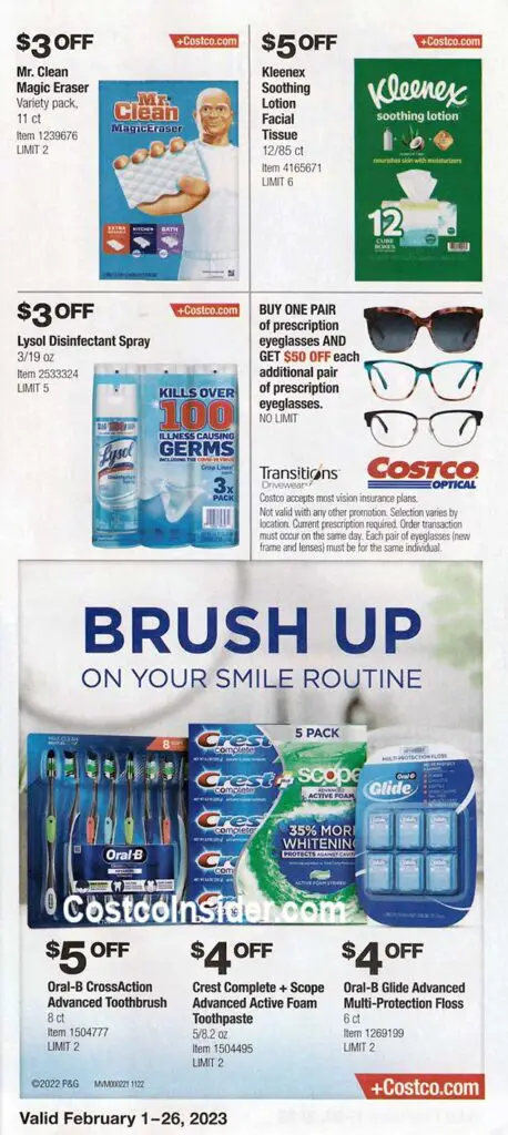 Costco February 2023 Coupon Book Page 14