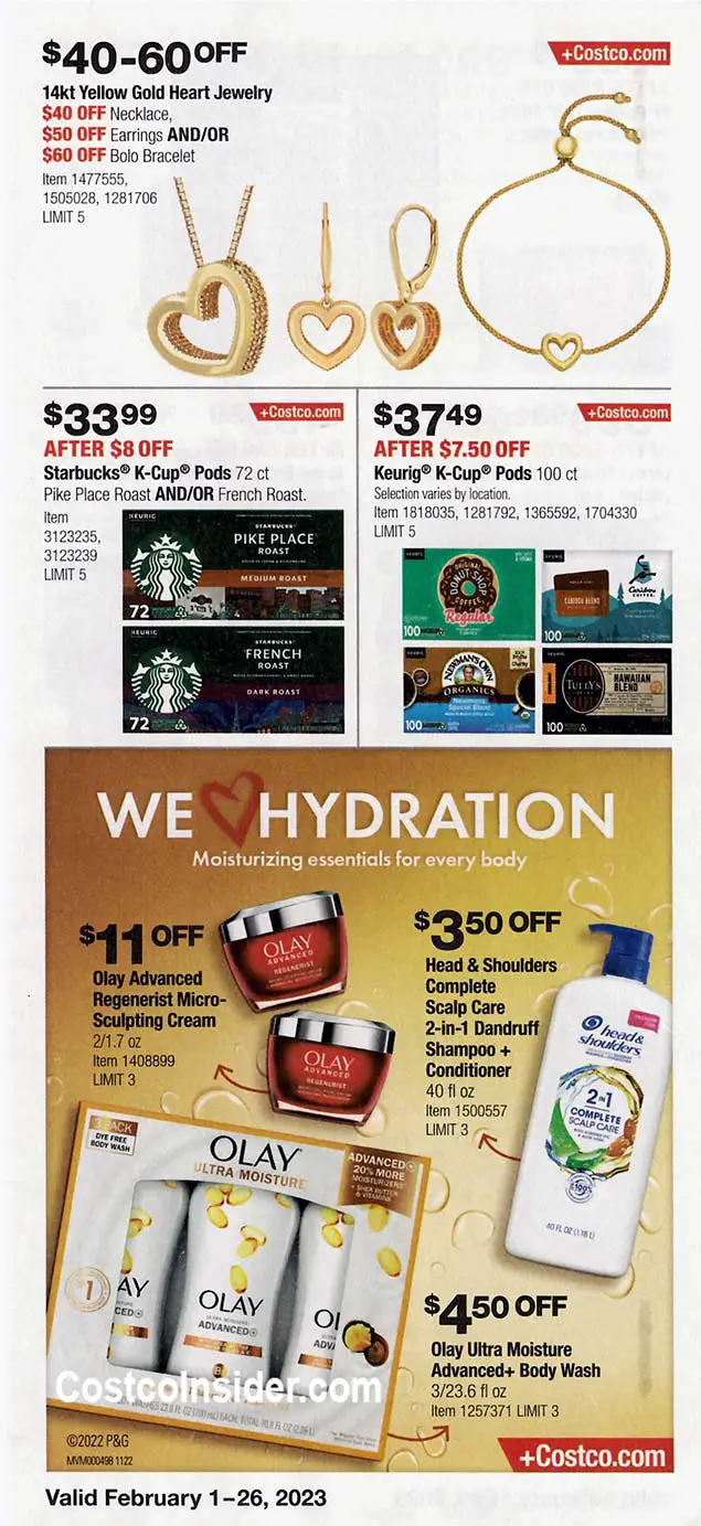 Costco February 2023 Coupon Book Page 2