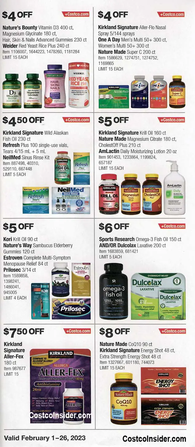Costco February 2023 Coupon Book Page 20