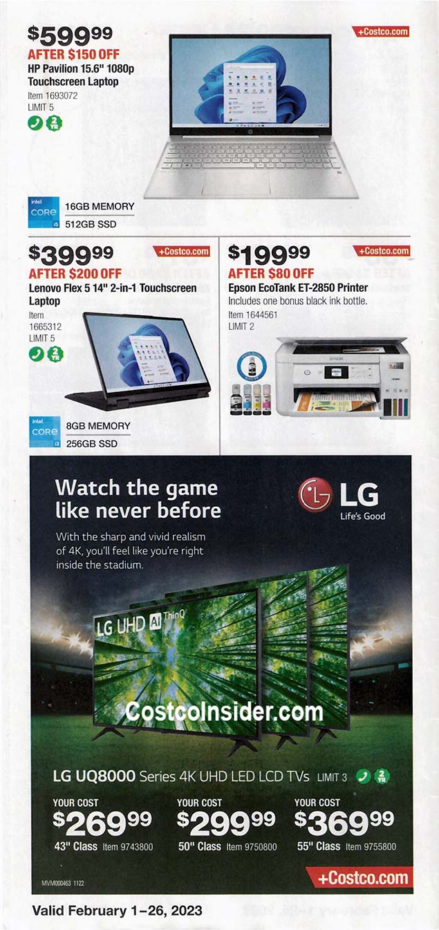 Costco February 2023 Coupon Book Costco Insider