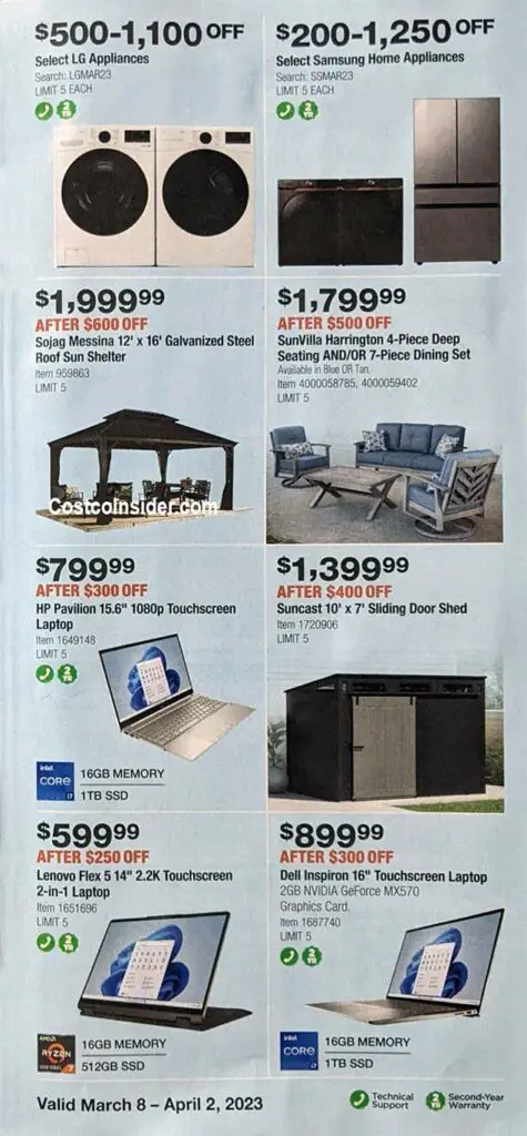 Costco March 2023 Coupon Book Page 10