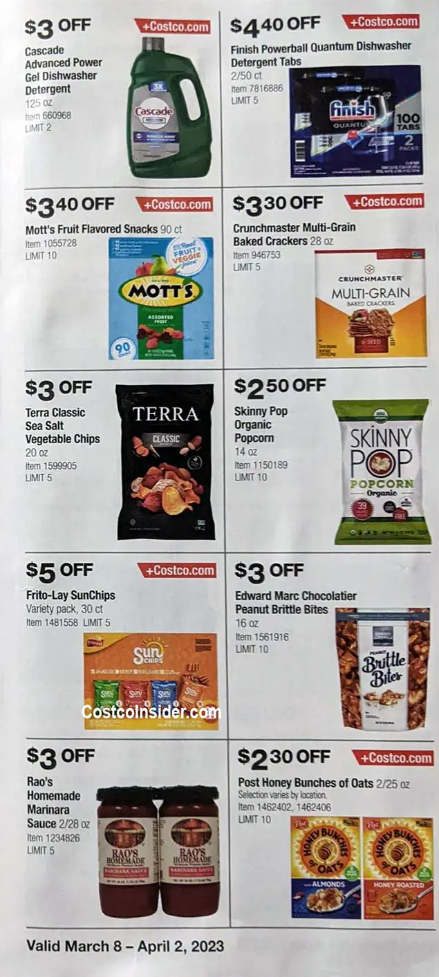 Costco March 2023 Coupon Book Page 12