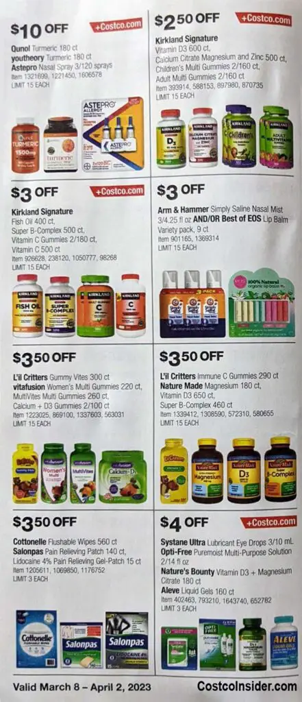 Costco March 2023 Coupon Book Page 15