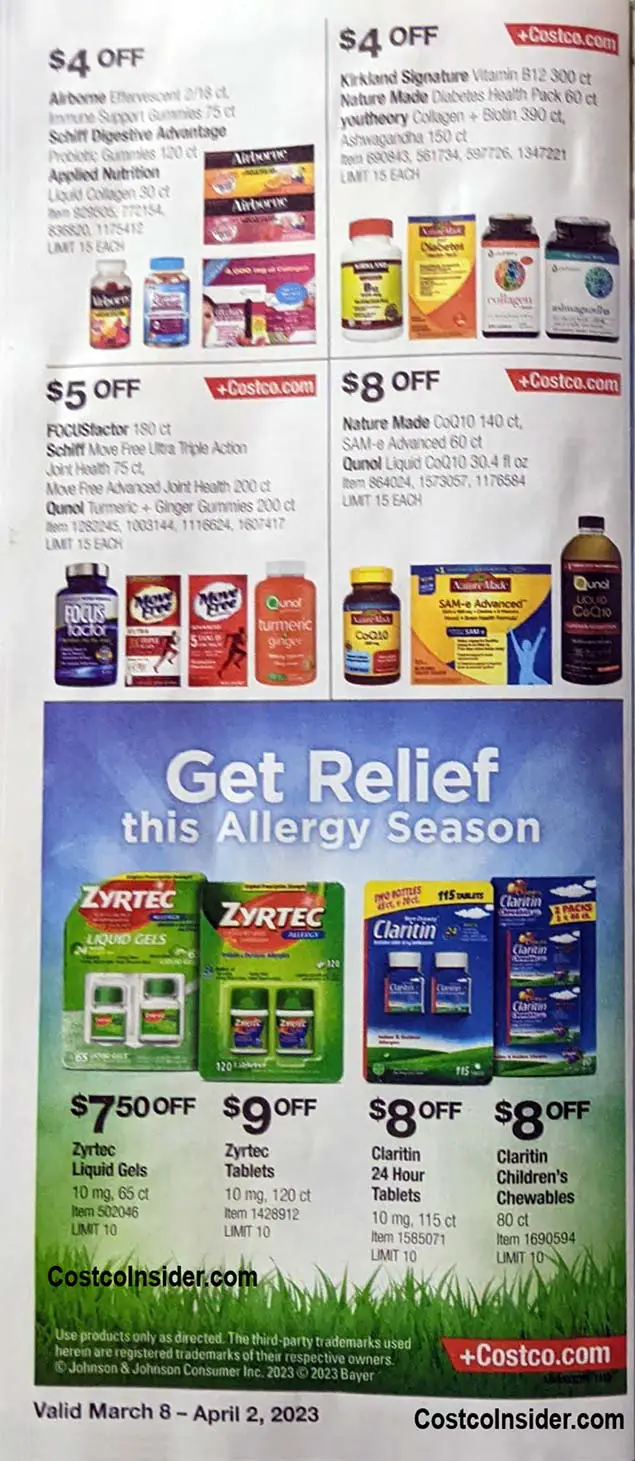 Costco March 2023 Coupon Book Page 17
