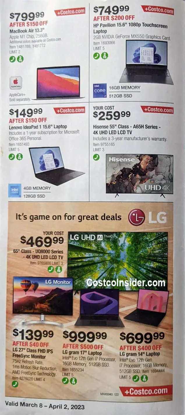 Costco March 2023 Coupon Book Page 5