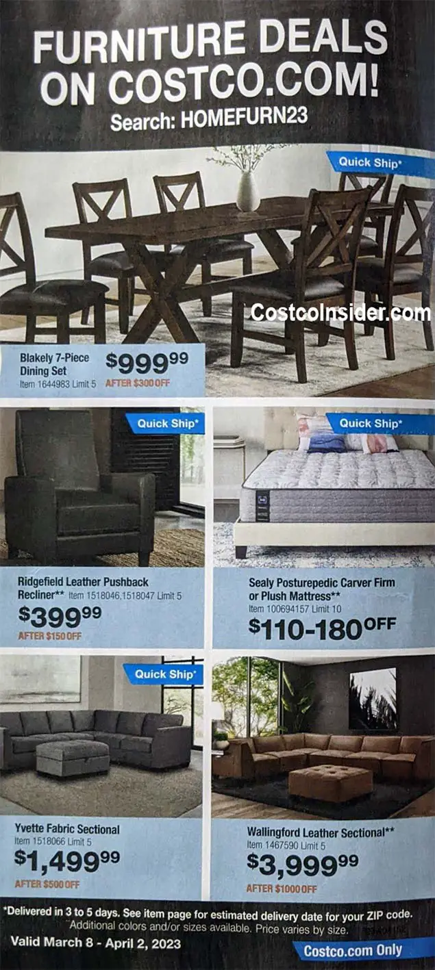 Costco March 2023 Coupon Book Page 9