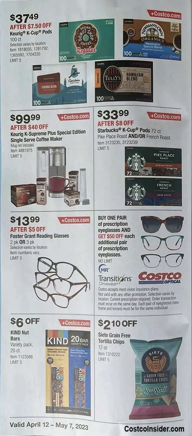 Costco April 2023 Coupon Book Page 17