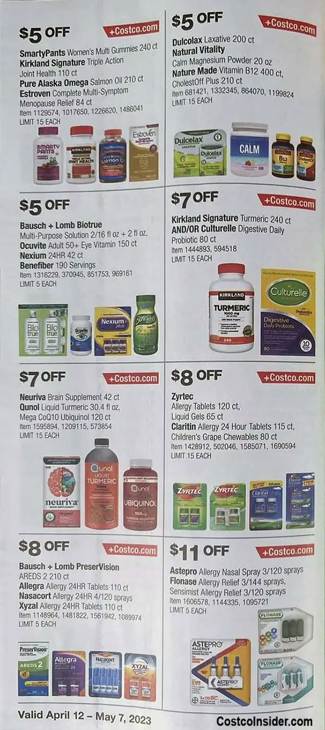 Costco April 2023 Coupon Book Page 19