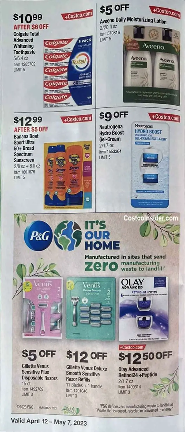 Costco April 2023 Coupon Book Page 3