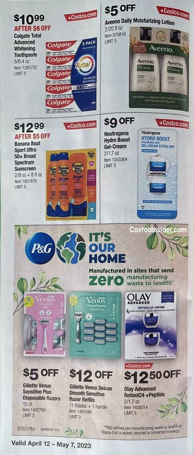Costco April 2023 Coupon Book Costco Insider