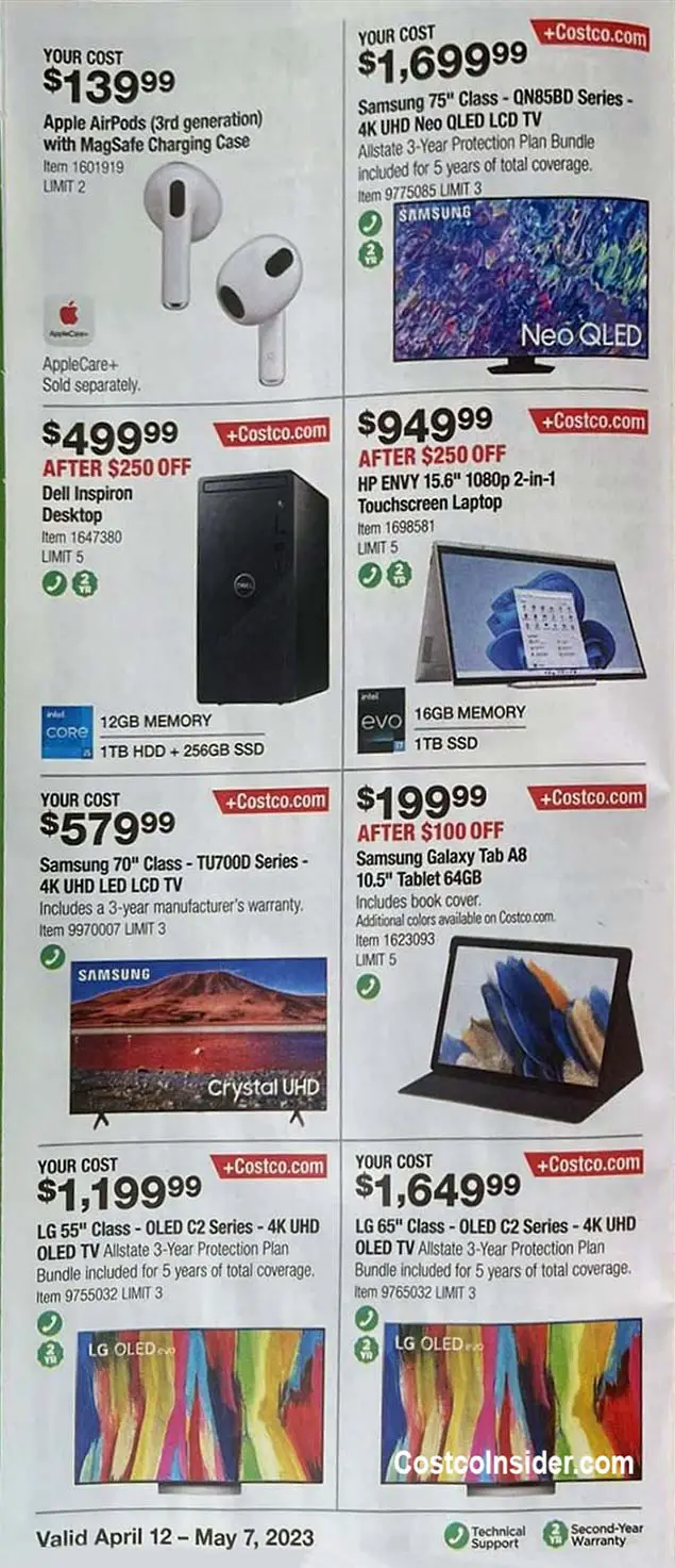 Costco April 2023 Coupon Book Page 7