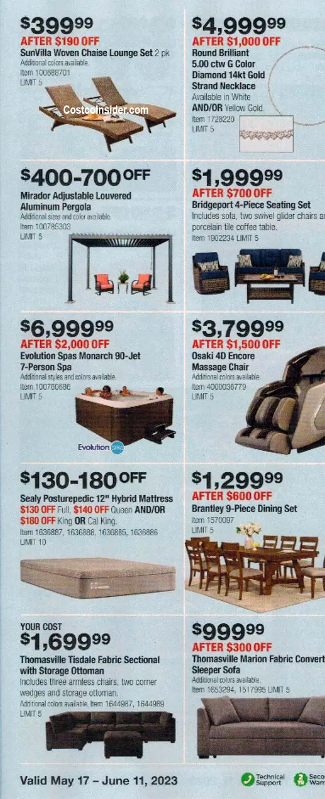 Costco May and June 2023 Coupon Book Page 14