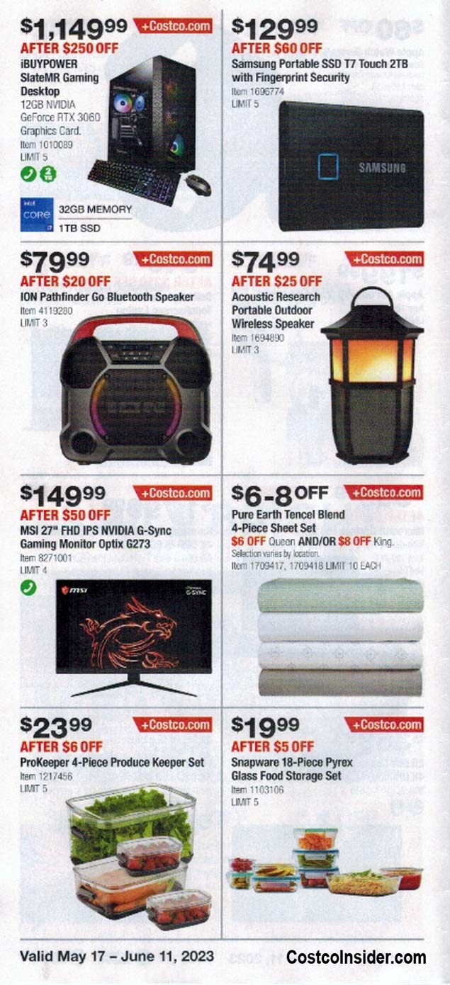 Costco May and June 2023 Coupon Book Costco Insider