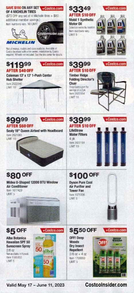 Costco May and June 2023 Coupon Book Page 9