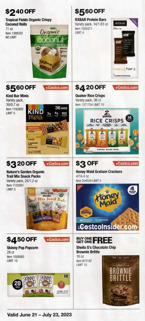 Costco July 2023 Coupon Book Page 15