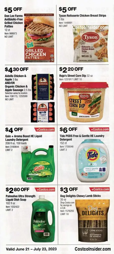 Costco July 2023 Coupon Book Page 17