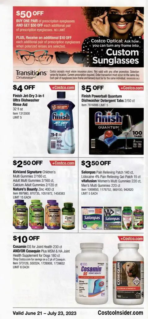 Costco July 2023 Coupon Book Page 19
