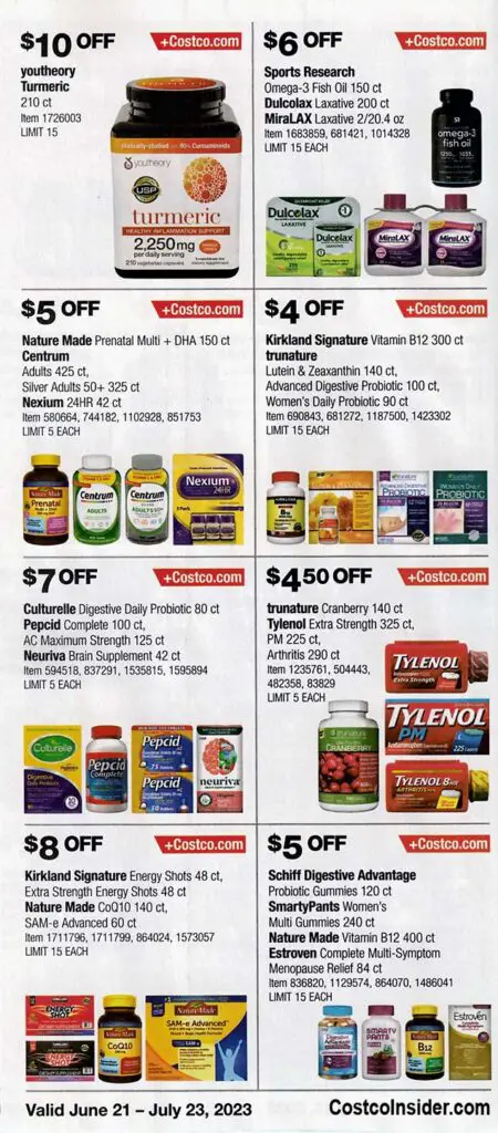 Costco July 2023 Coupon Book Page 21