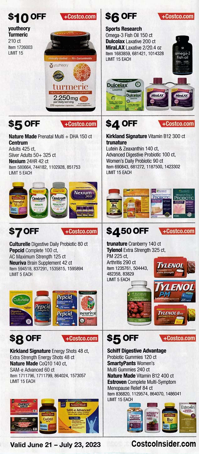 Costco July 2023 Coupon Book Costco Insider