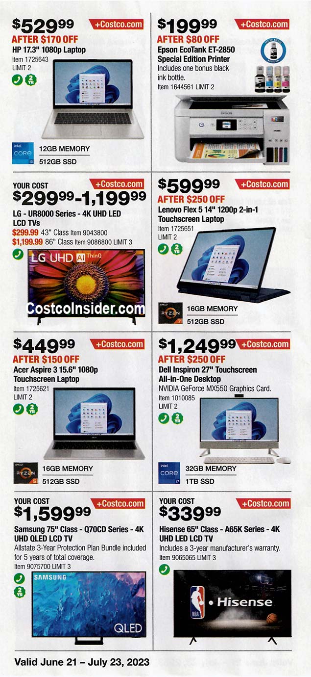 Costco July 2023 Coupon Book Costco Insider