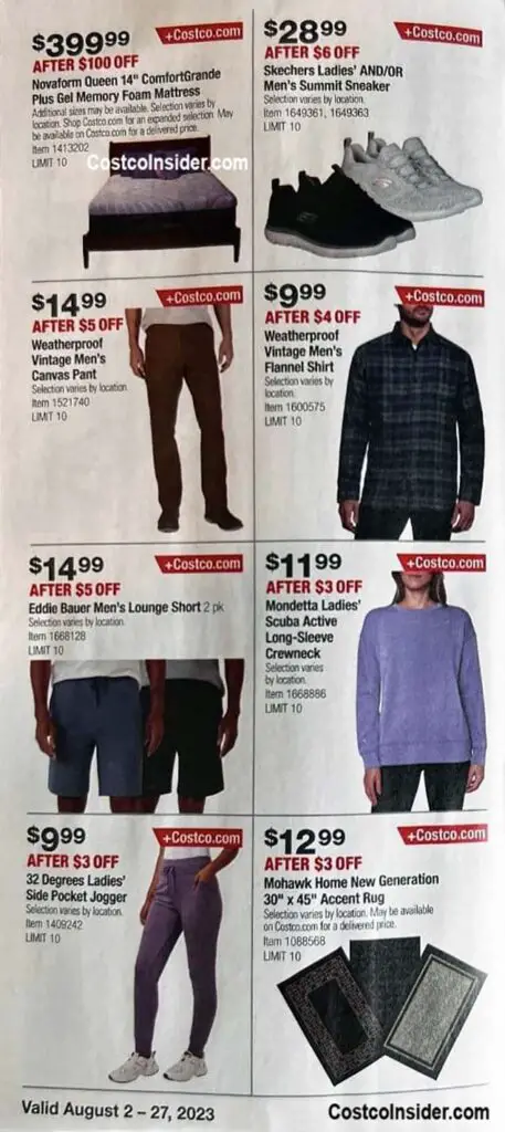 Costco August 2023 Coupon Book Page 11