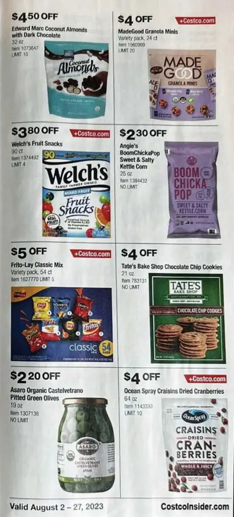 Costco August 2023 Coupon Book Page 16