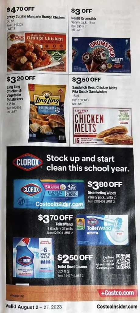 Costco August 2023 Coupon Book Page 18