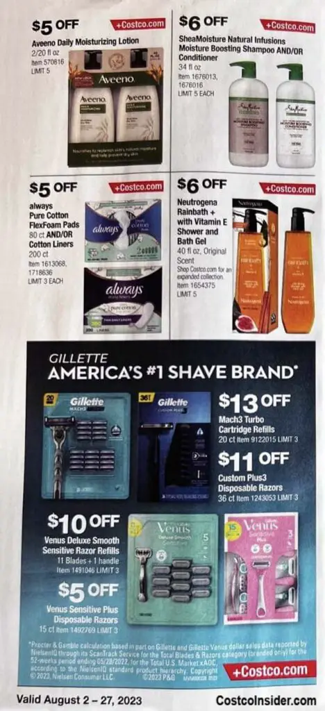 Costco August 2023 Coupon Book Page 7