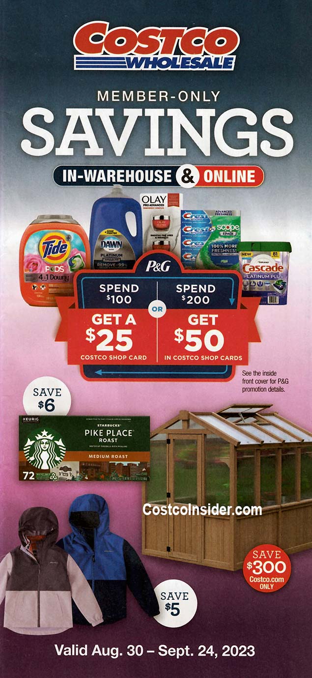 Costco September 2023 Coupon Book