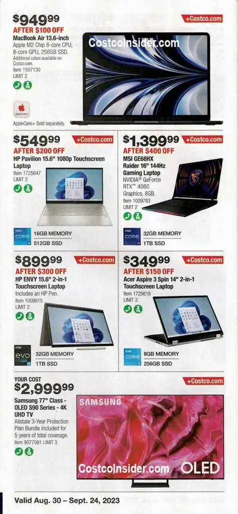 Costco September 2023 Coupon Book Page 11