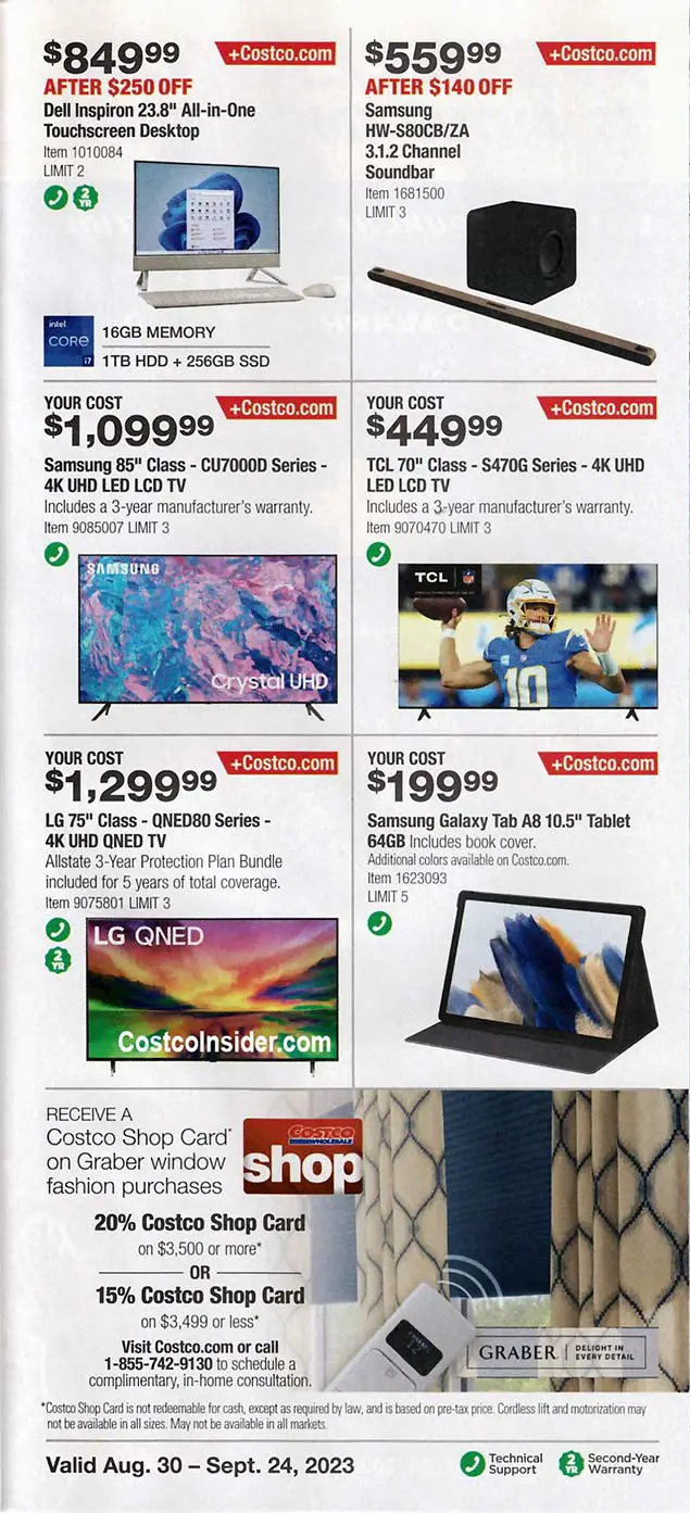 Costco September 2023 Coupon Book Page 12
