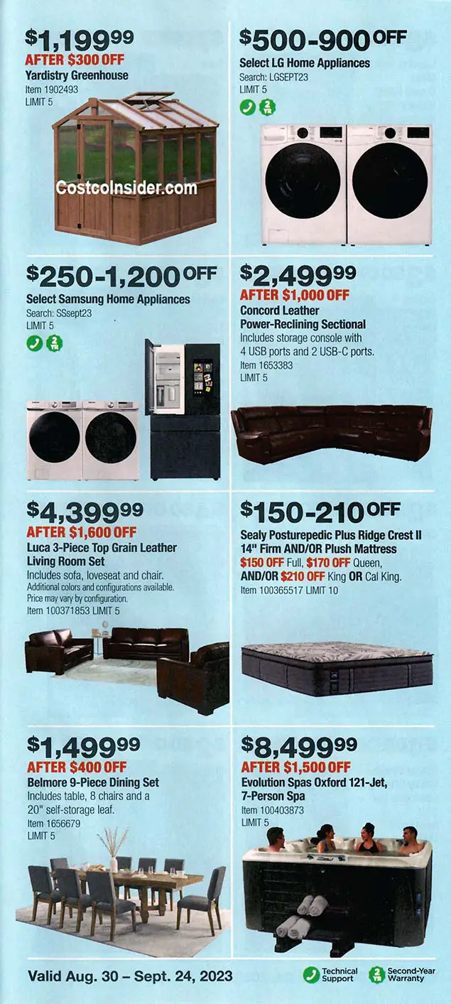 Costco September 2023 Coupon Book Page 16