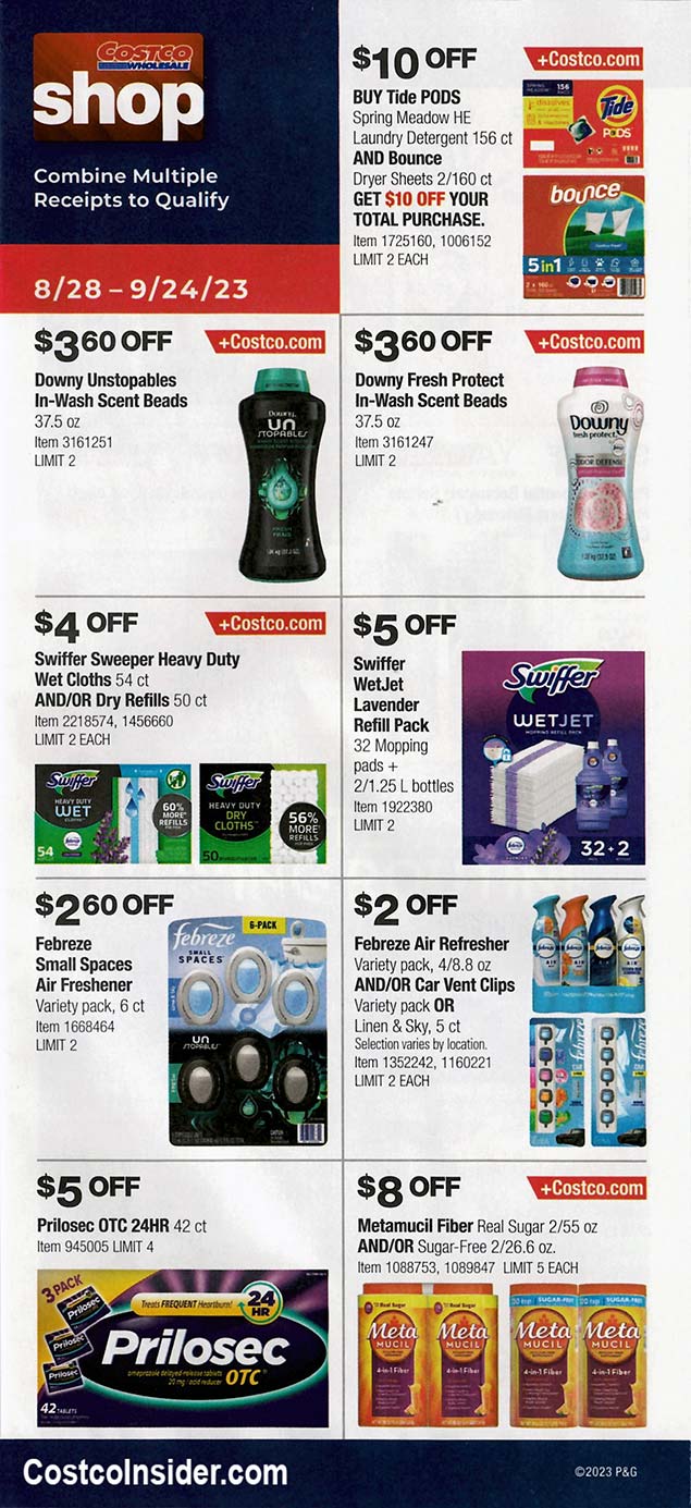 Costco September 2023 Coupon Book Costco Insider
