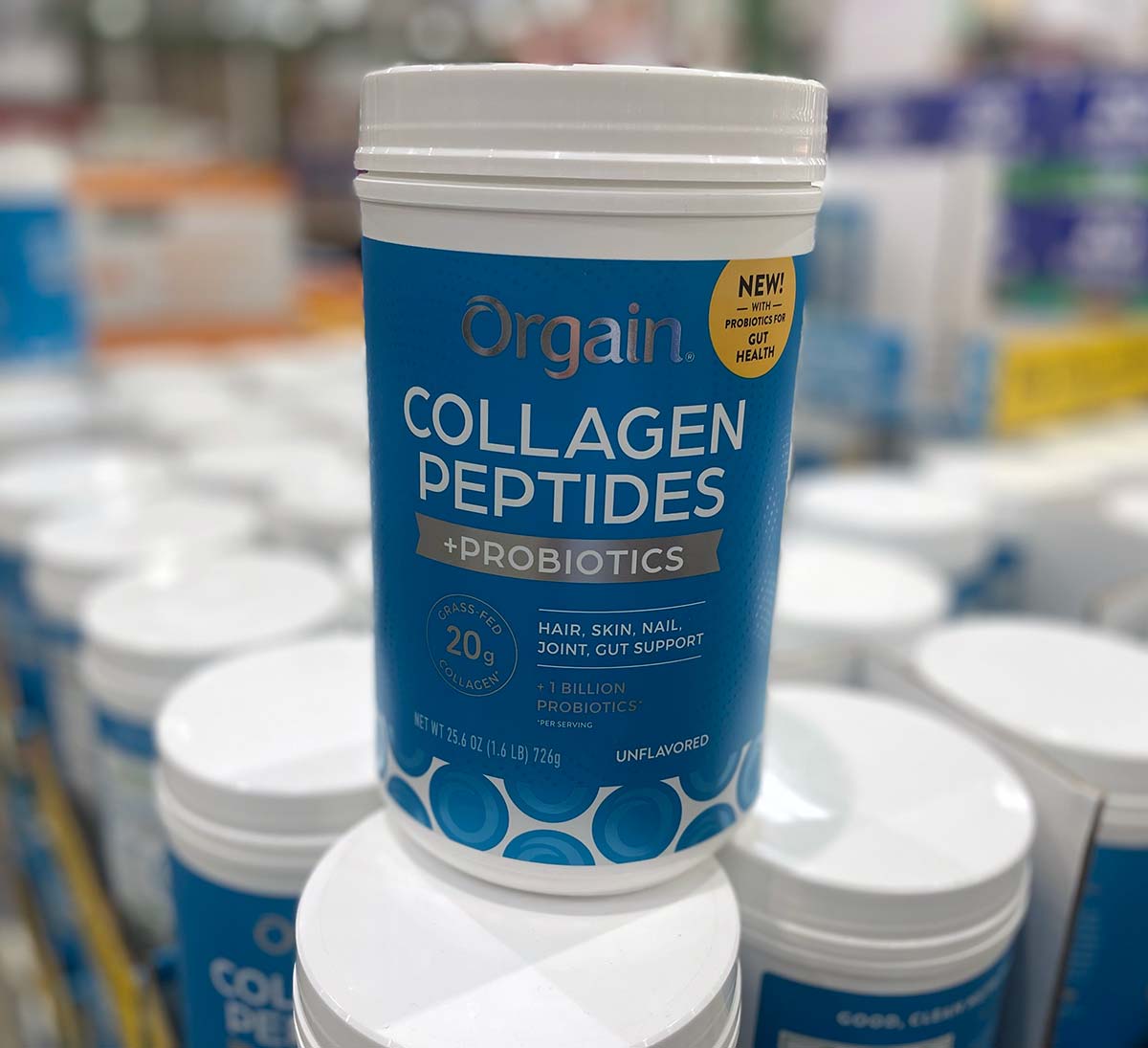 Orgain Collagen Peptides Container