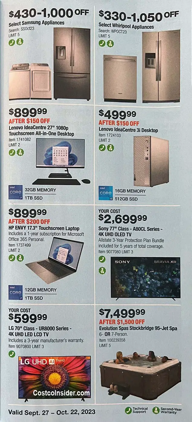 Costco October 2023 Coupon Book Page 12