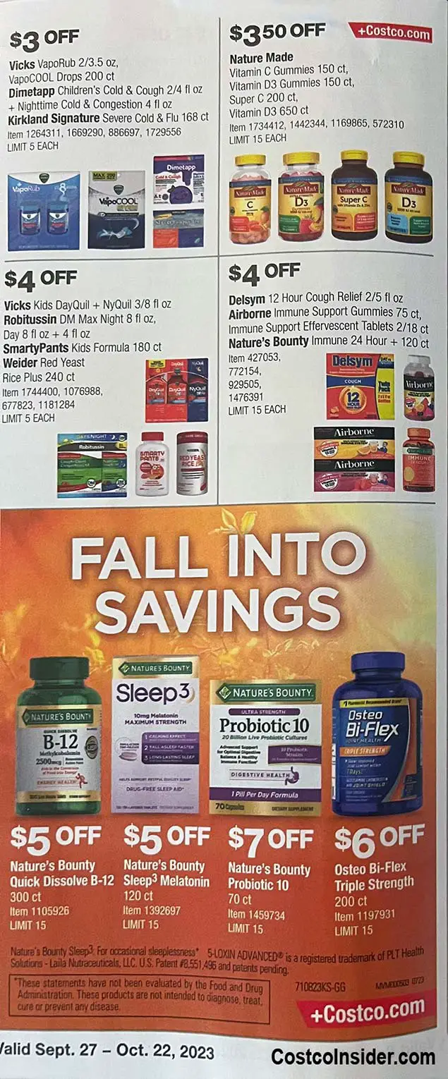 Costco October 2023 Coupon Book Page 17