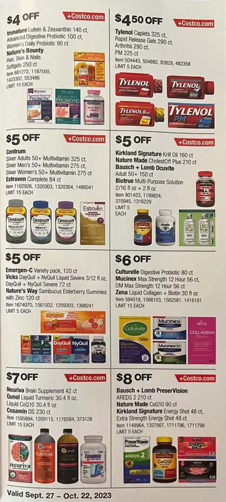 Costco October 2023 Coupon Book Page 18