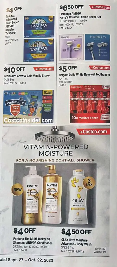 Costco October 2023 Coupon Book Page 3