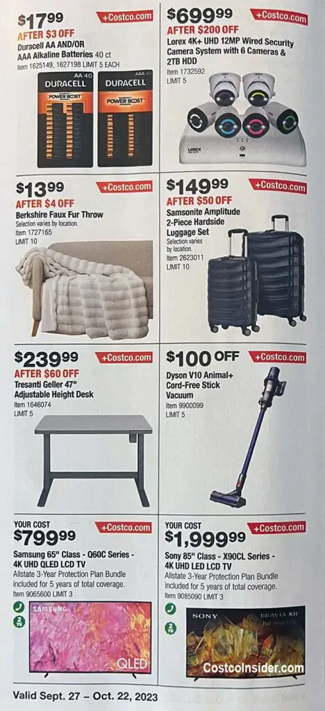 Costco October 2023 Coupon Book Page 5