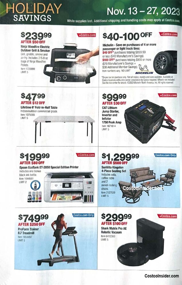 Costco Black Friday 2023 Ad Page 19