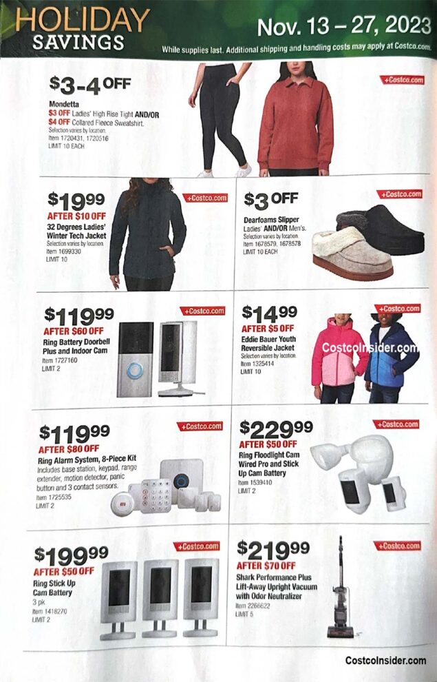 Costco Black Friday 2023 Ad Page 21